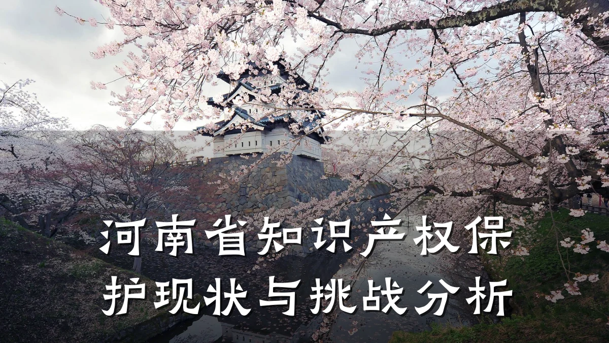 河南省知识产权保护现状与挑战分析