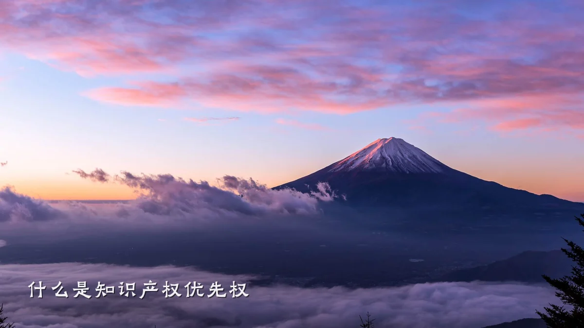 什么是知识产权优先权