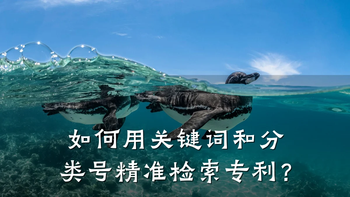 如何用关键词和分类号精准检索专利？