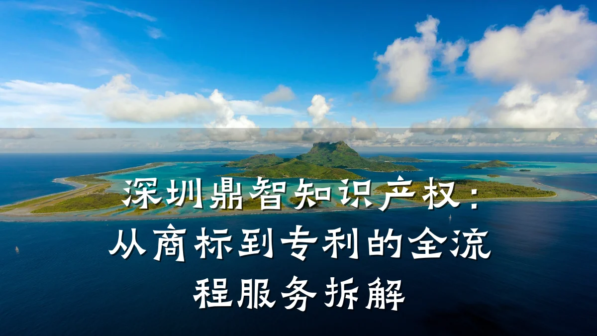 深圳鼎智知识产权：从商标到专利的全流程服务拆解