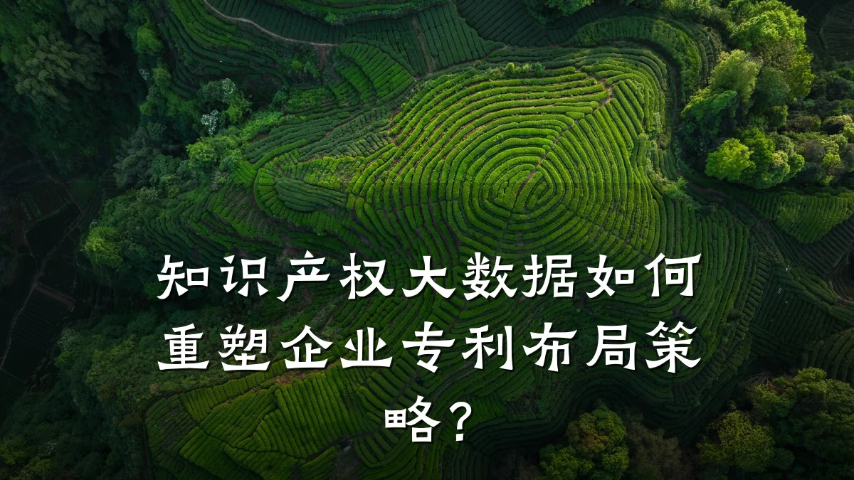 知识产权大数据如何重塑企业专利布局策略？