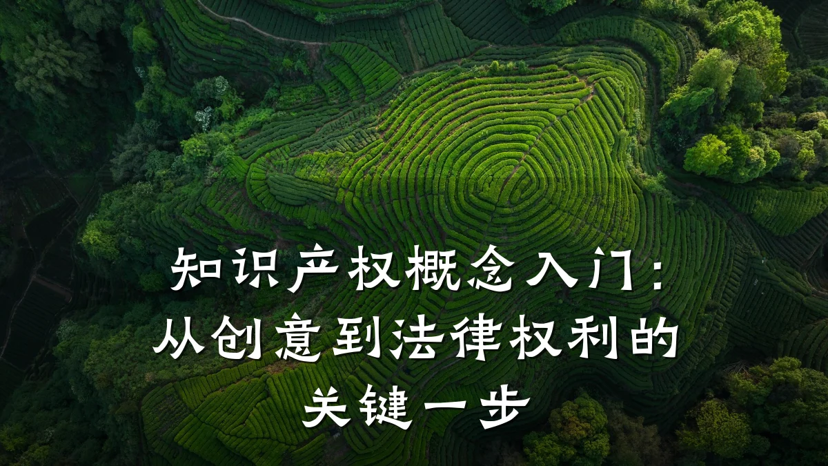 知识产权概念入门：从创意到法律权利的关键一步