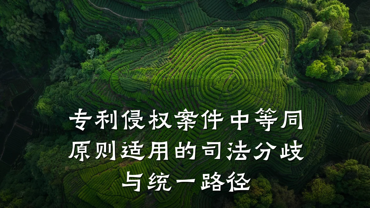 专利侵权案件中等同原则适用的司法分歧与统一路径