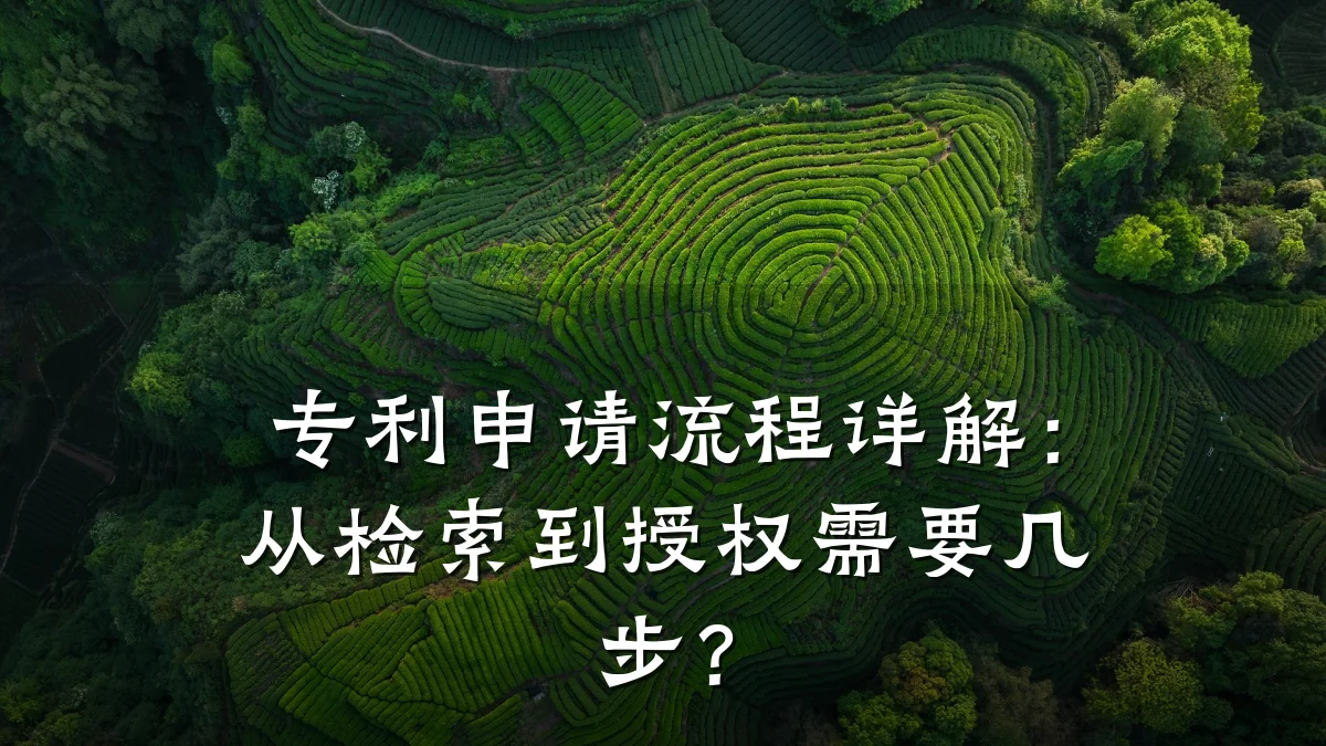 专利申请流程详解:从检索到授权需要几步?