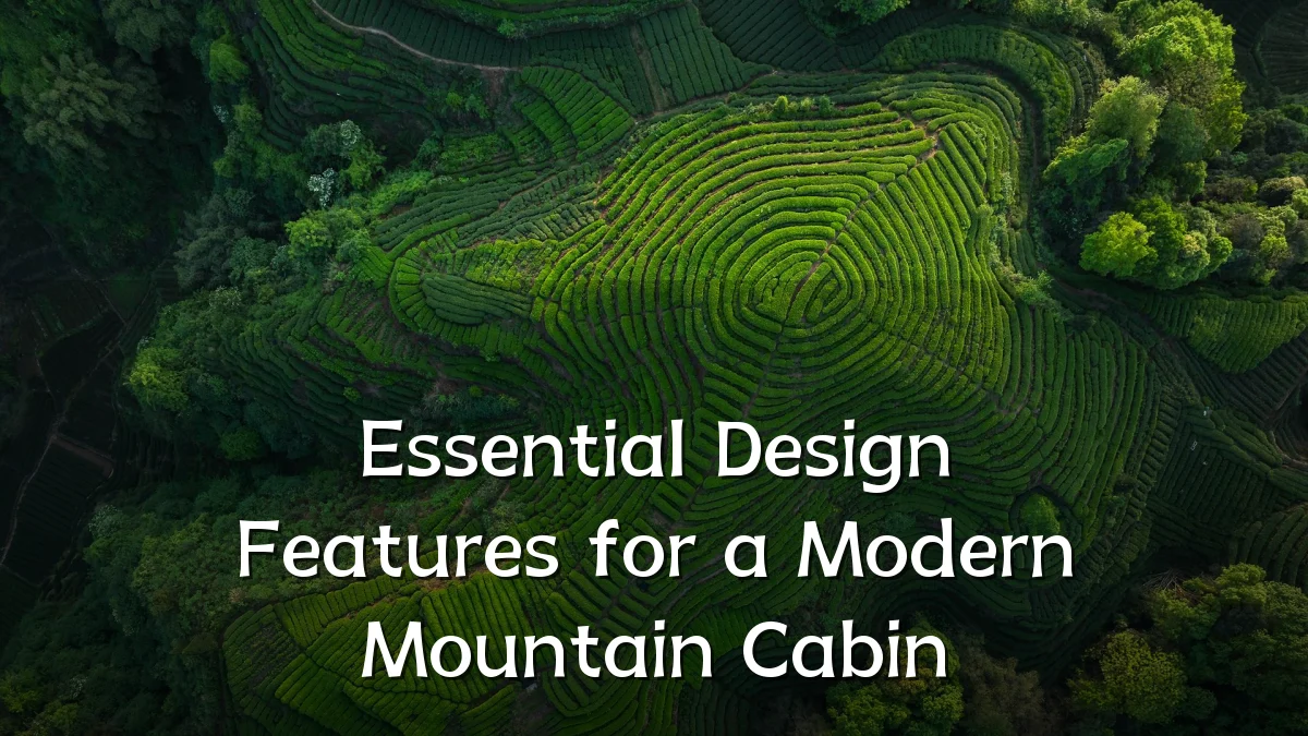 Essential Design Features for a Modern Mountain Cabin